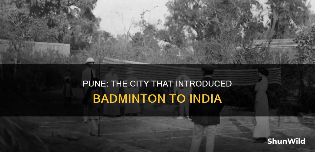 which indian city is associated with the origin of badminton