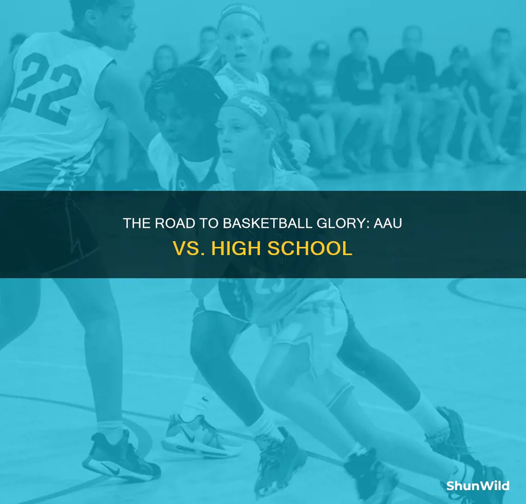 which is better aau or high school basketball