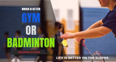 Gym vs Badminton: Which is the Better Workout?