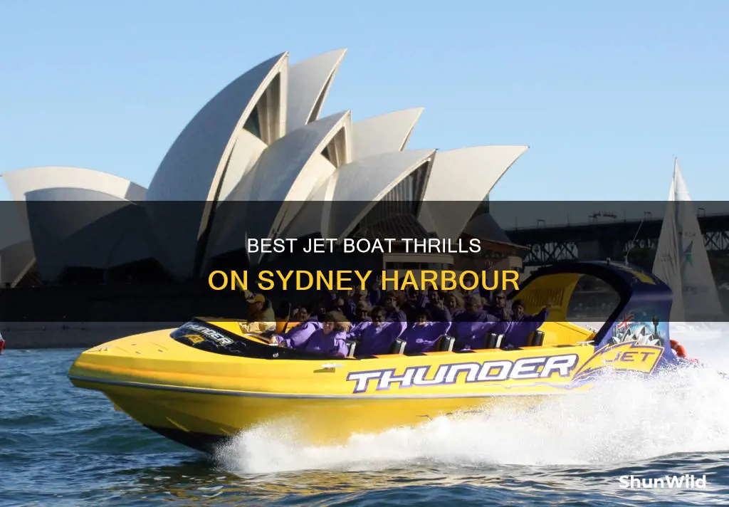 which is the best jet boat ride on sydney harbour