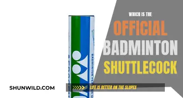 The Standard Shuttlecock: Official Badminton Equipment