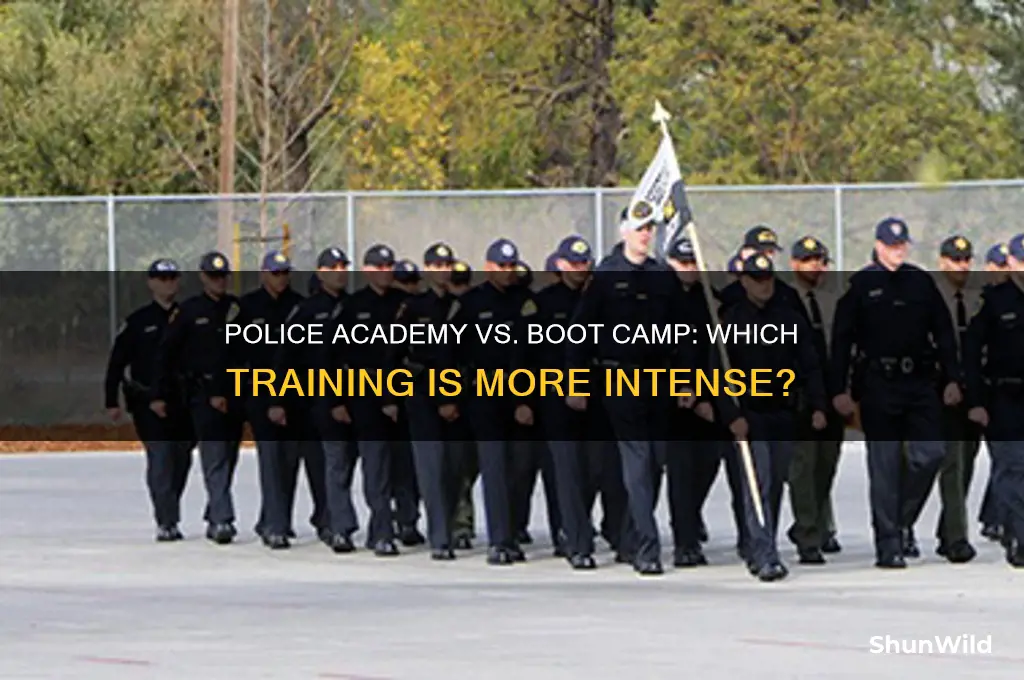 which is worse police academy of boot camp