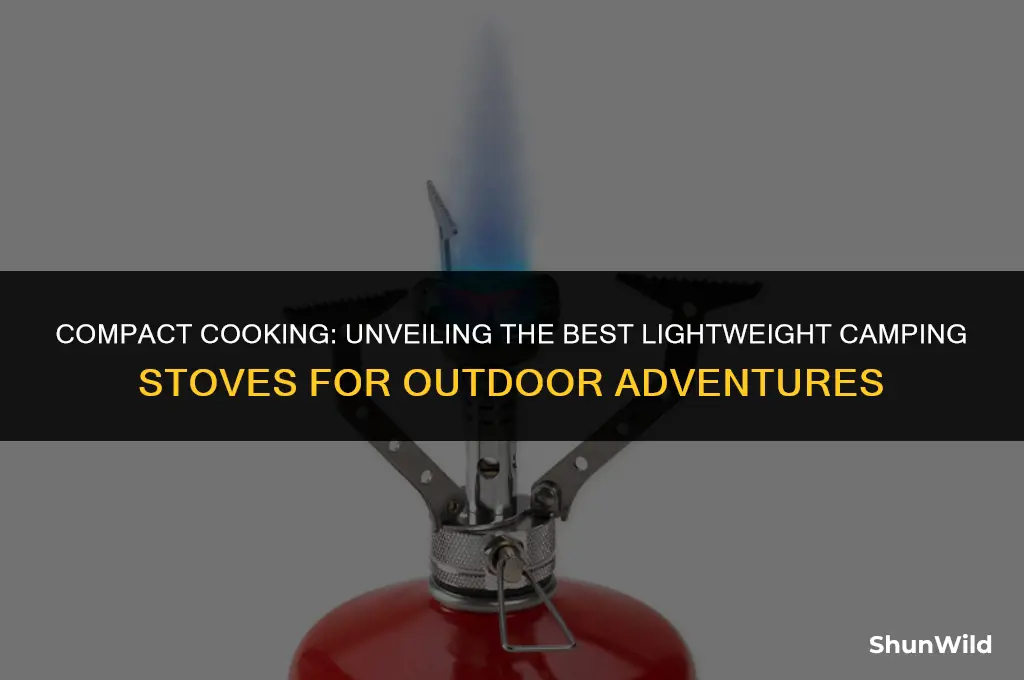 which lightweight camping stove