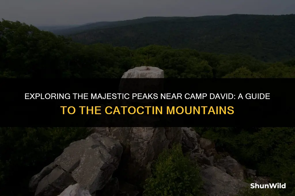 which mountains are camp david