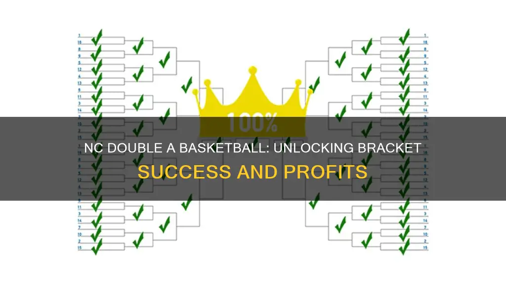 which nc double a basketball bracket do you win money