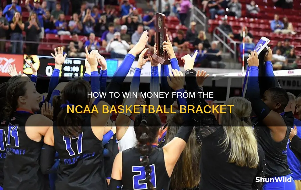 which nc double a basketball bracket do you win money