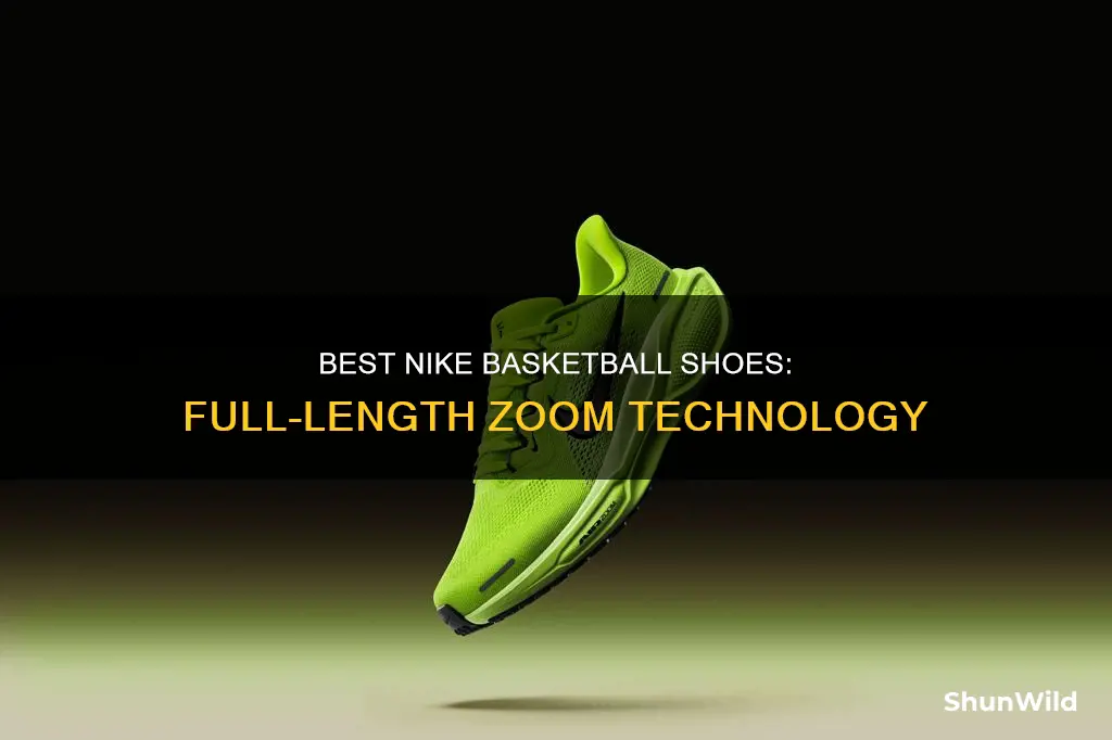 which nike basketball shoes have full length zoom