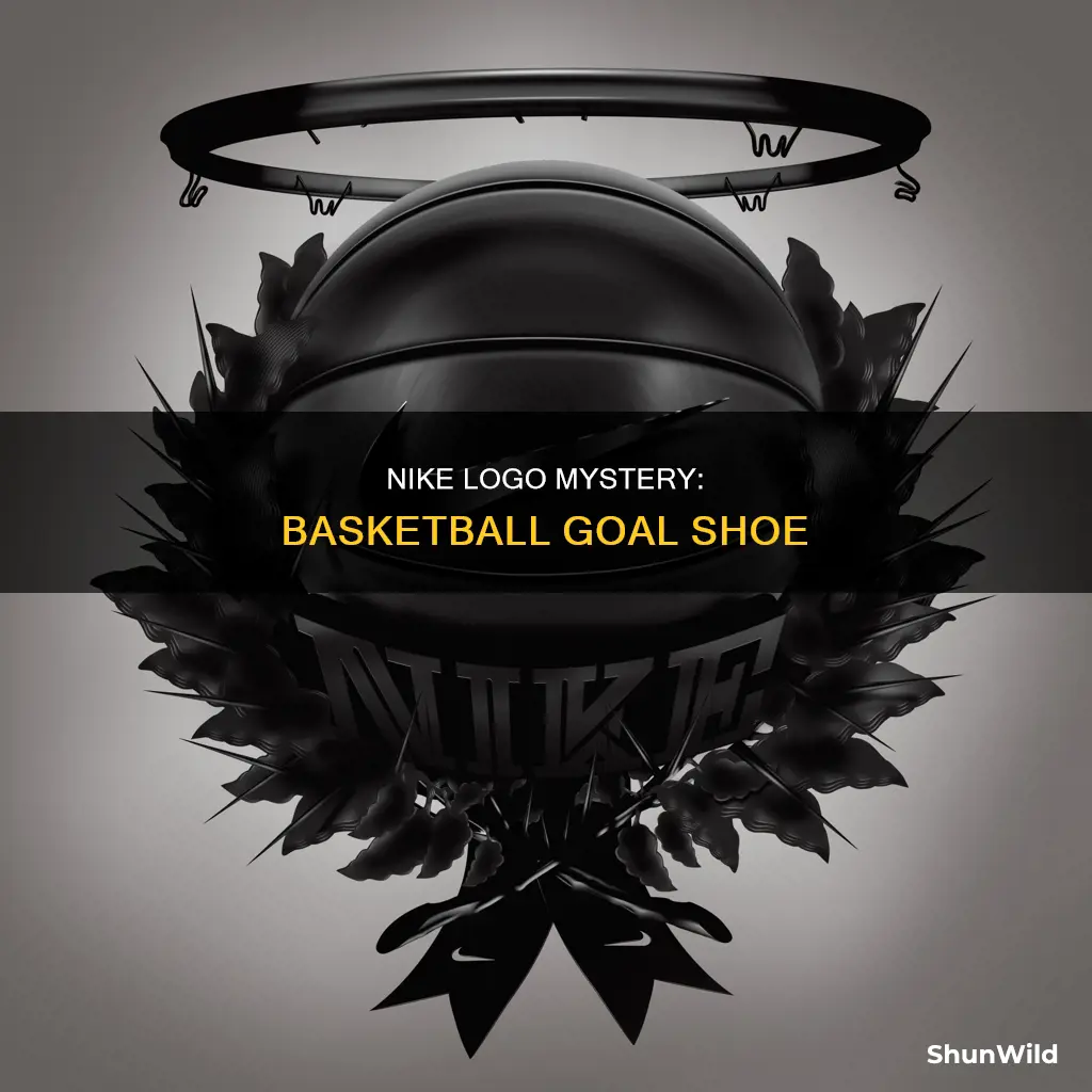 which nike shoe has a basketball goal for its logo