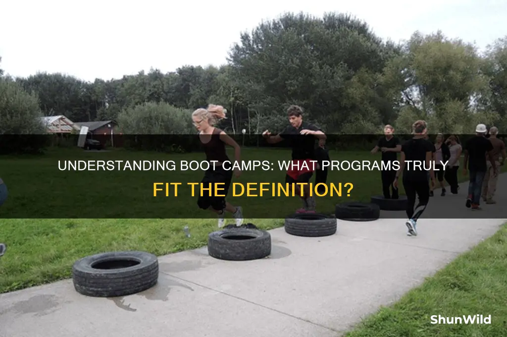 which of the following are considered boot camps