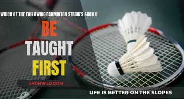 Badminton Basics: First Strokes to Teach Beginners