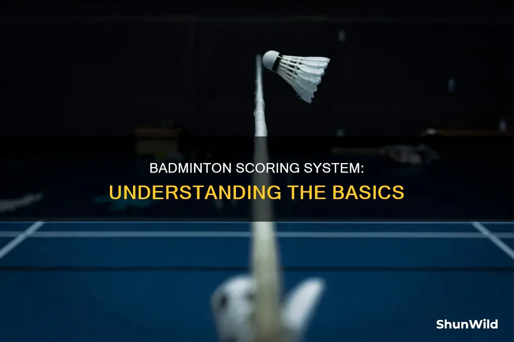which of the following best describes badminton scoring