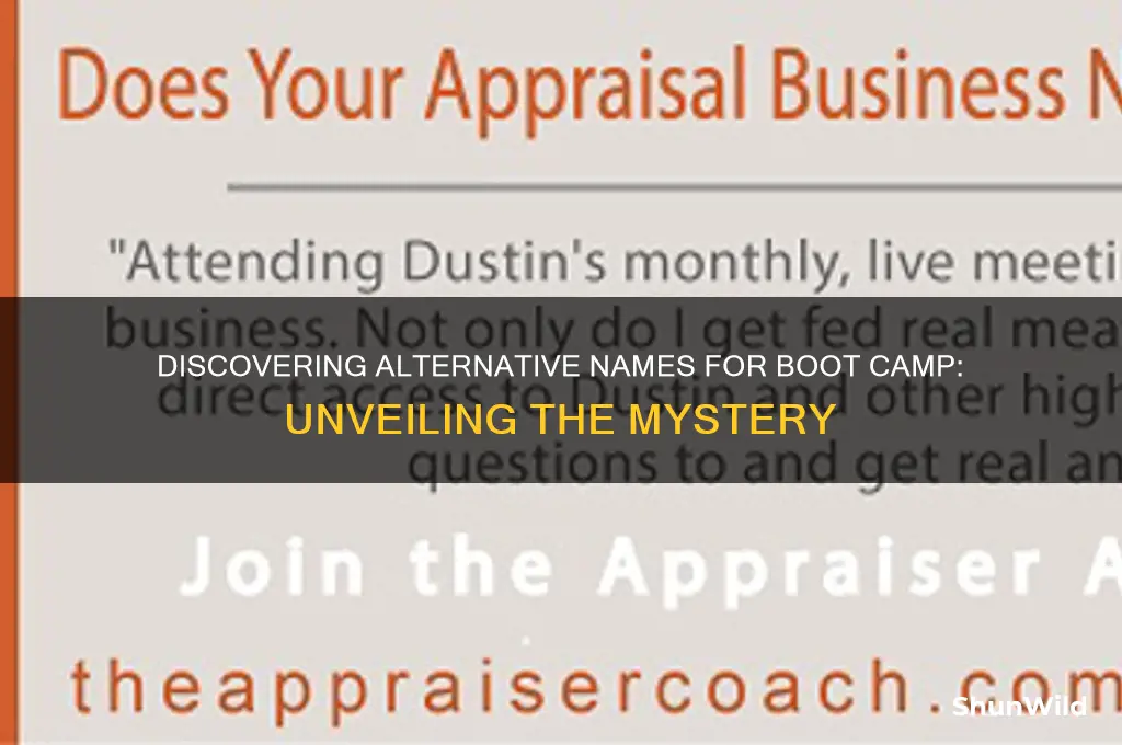 which of the following is another name for boot camp