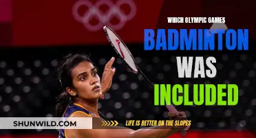 Badminton's Olympic Debut: A Historical Perspective