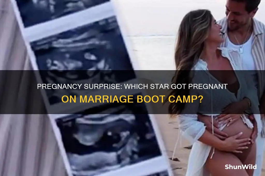 which person got pregnant on marriage boot camp