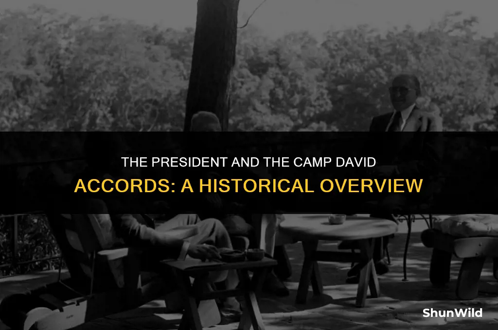 which president camp david accords