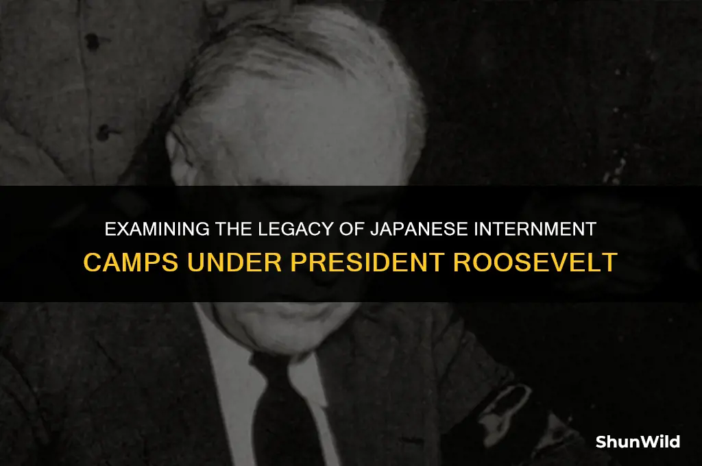 which president japanese internment camp