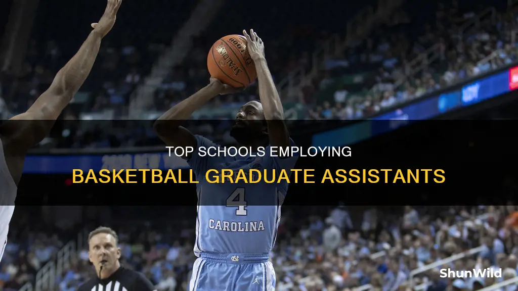 which schools have basketball graduate asssistants