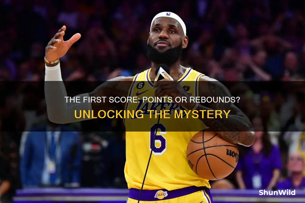 which score do you say first in basketball