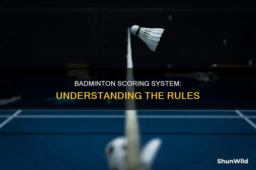 which scoring system is used for badminton
