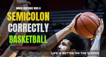 Semicolons in Basketball: Perfecting the Game's Grammar