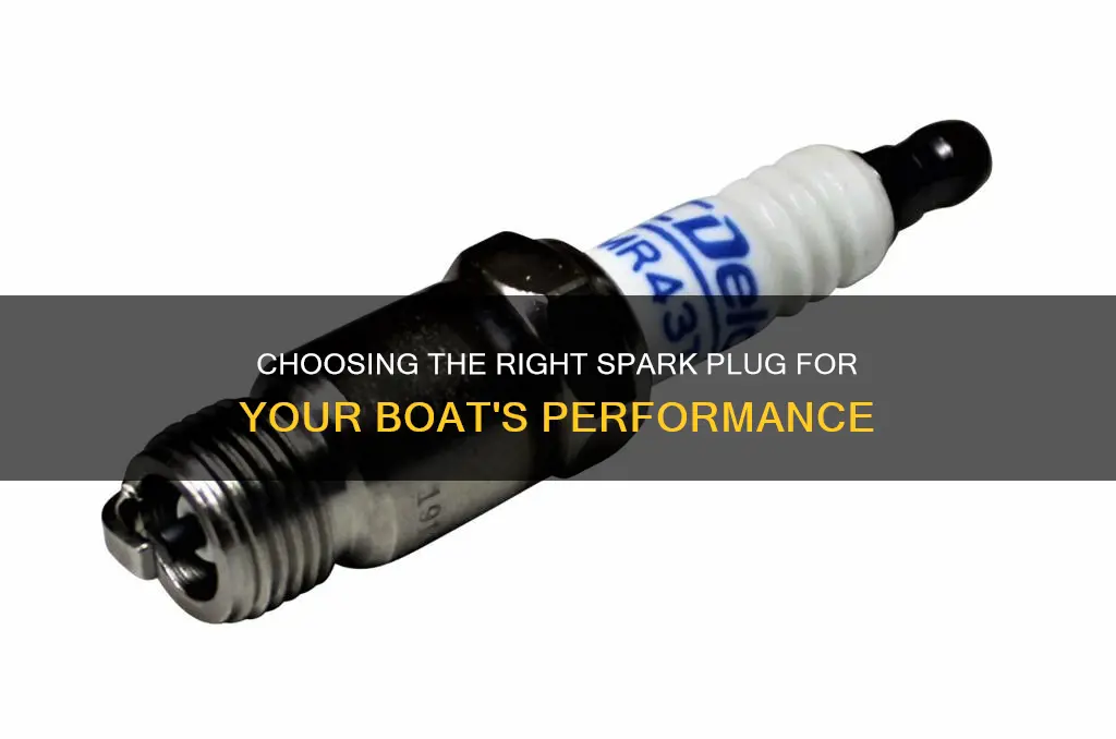 which spark plug is best for my boat