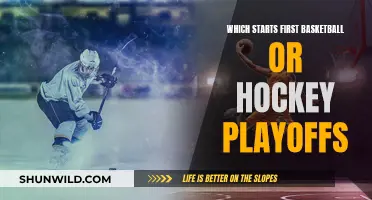 When Do Basketball and Hockey Playoffs Begin?