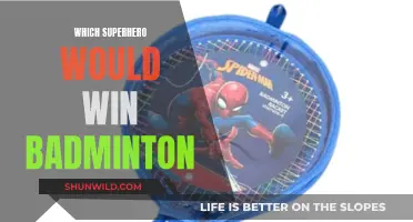Superheroes Face Off: Badminton Battle Royale