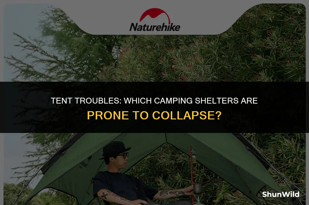 which tent collapses in camping