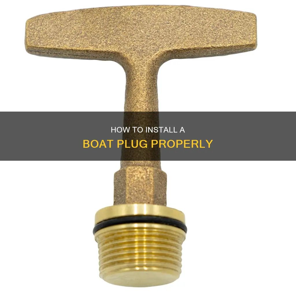 which way does a boat plug go in