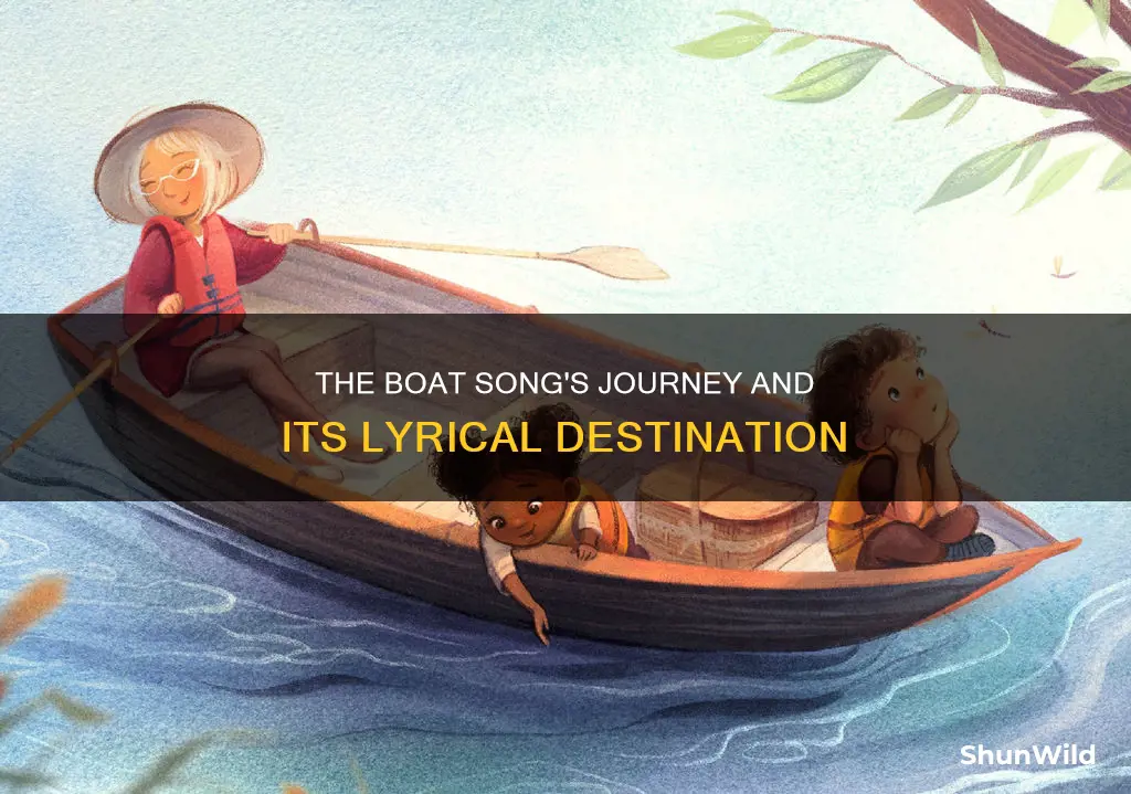 which way the boat is going song