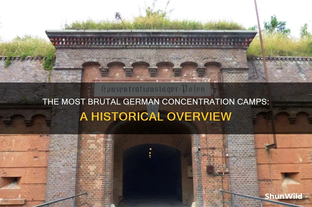 which were worst german concentration camps