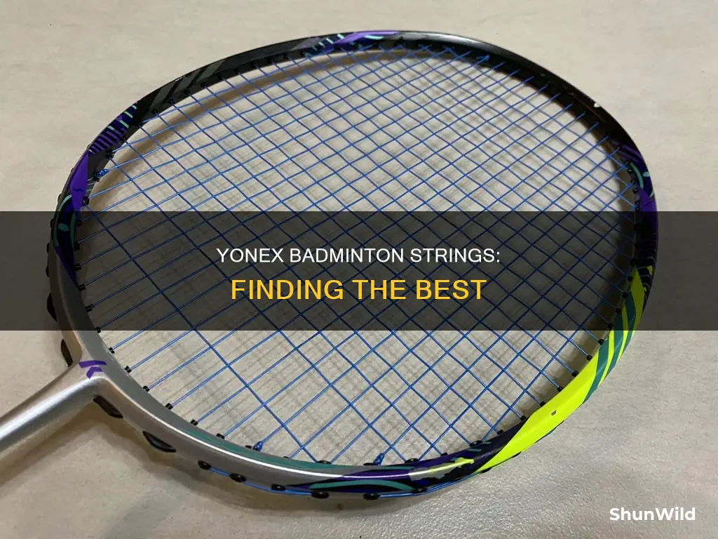 which yonex badminton string is the best