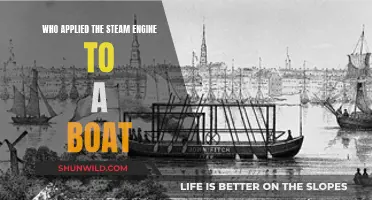 The Steam Engine's Voyage: A Boat's Power Source