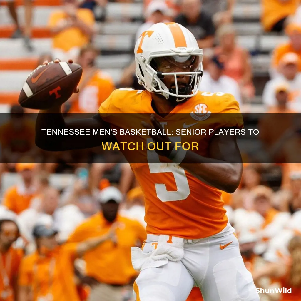 who are tenn men basketball seniors