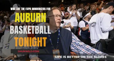 ESPN's Auburn Basketball Announcers: Who's Calling the Game Tonight?