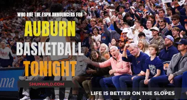 Who's Calling the Auburn Basketball Game for ESPN?