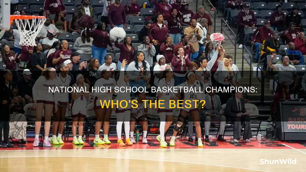 who are the high school basketball national champions