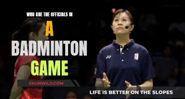 Officials in Badminton: Umpires and Service Judges