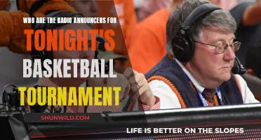 Radio Announcers for Tonight's Basketball Tournament Revealed