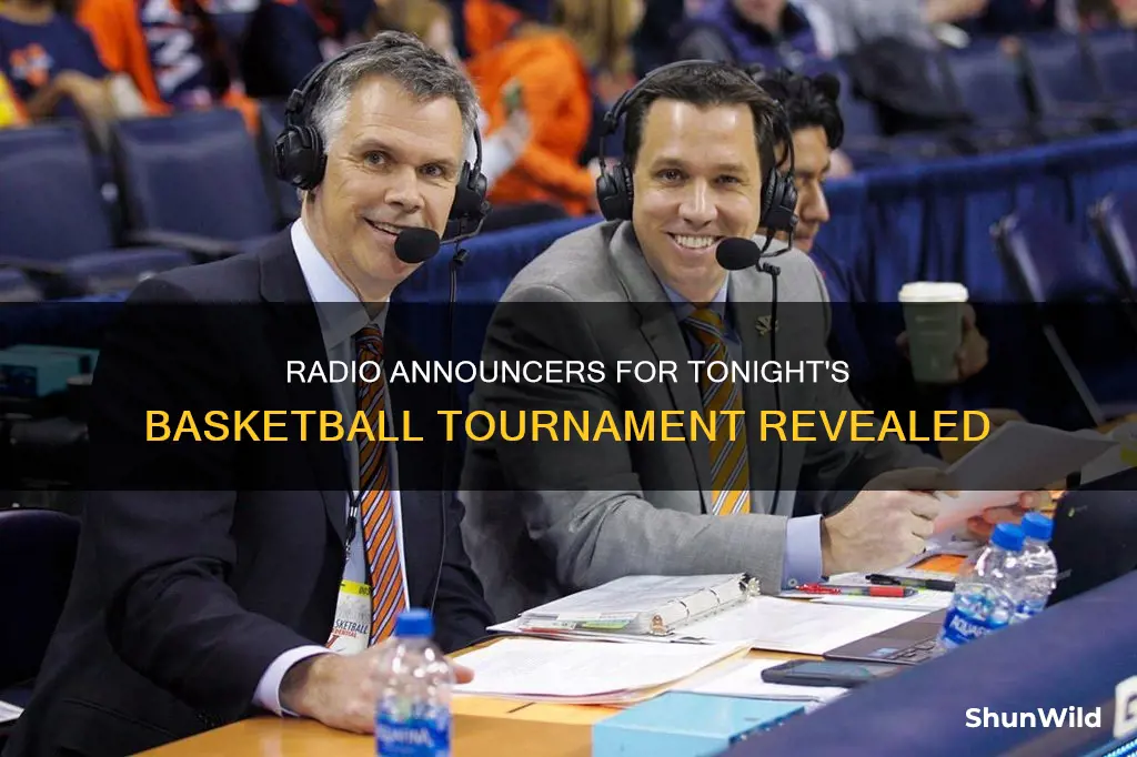 who are the radio announcers for tonight