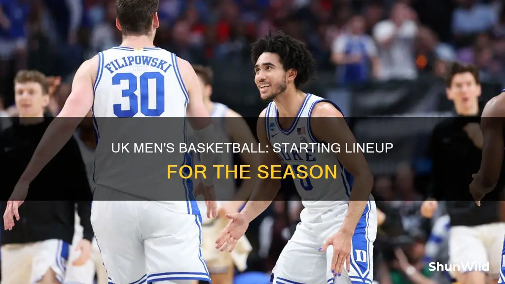 who are the starters for uk mens basketball