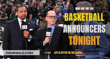 Unveiling Tonight's TBS Basketball Announcers: Who's Calling the Game?