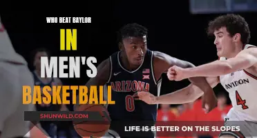Who Beat Baylor in Men's Basketball?