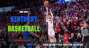 Who Beat the Kentucky Wildcats in Basketball?