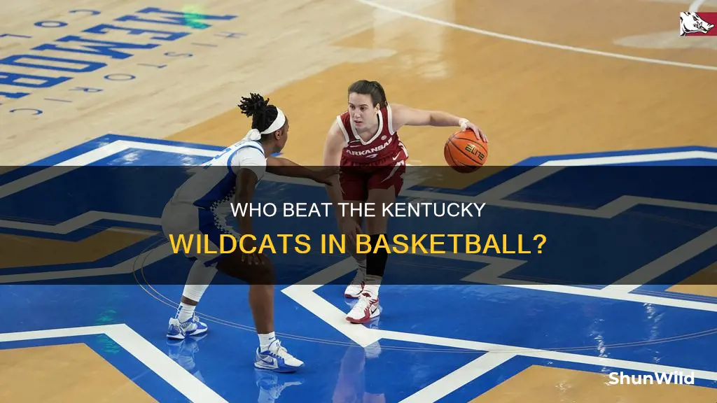 who beat kentucky basketball