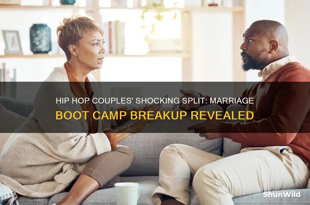 who broke up on marriage boot camp hip hop