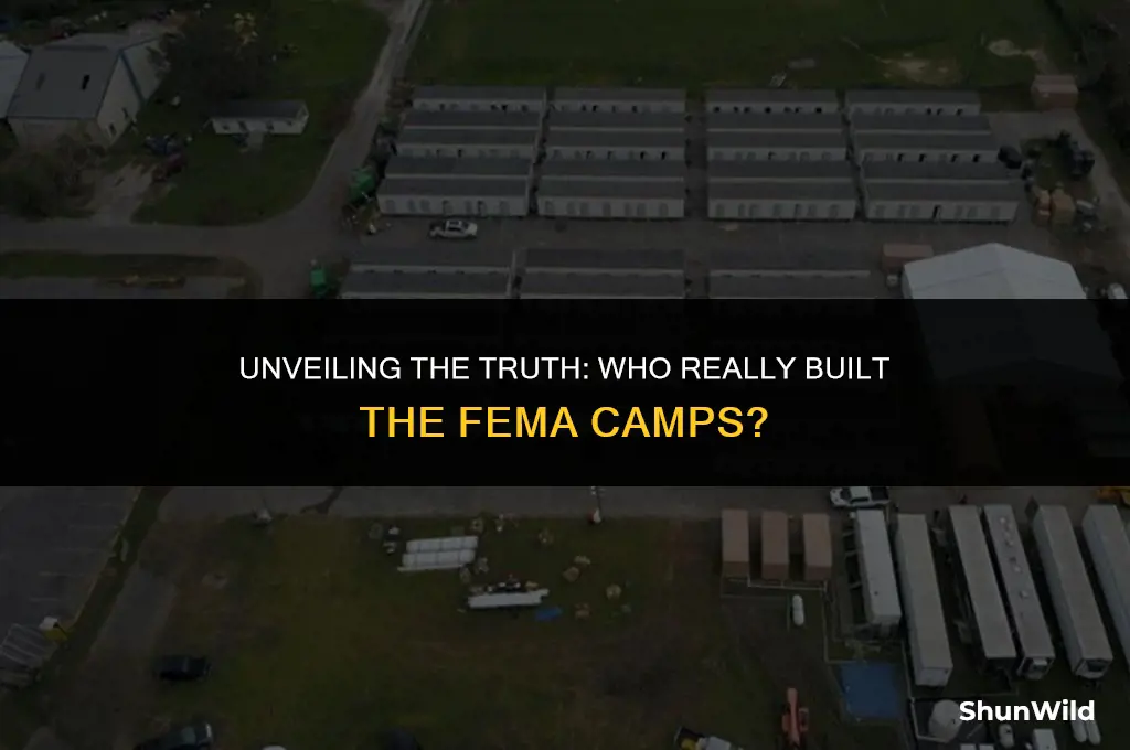 who built the fema camps