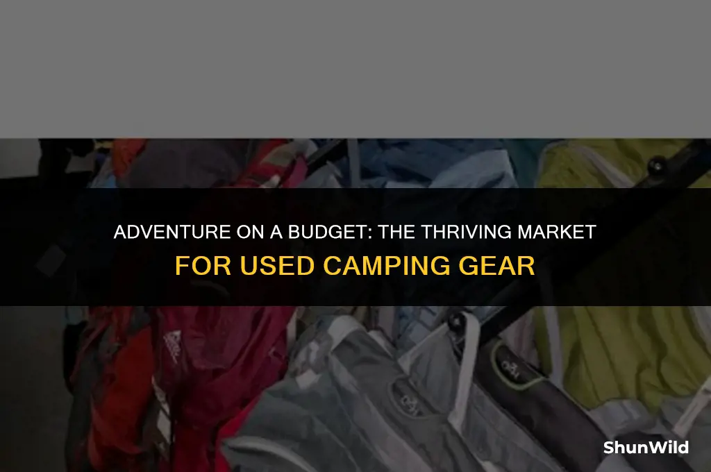 who buys used camping stuff