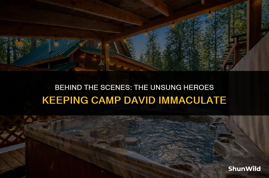 who cleans camp david