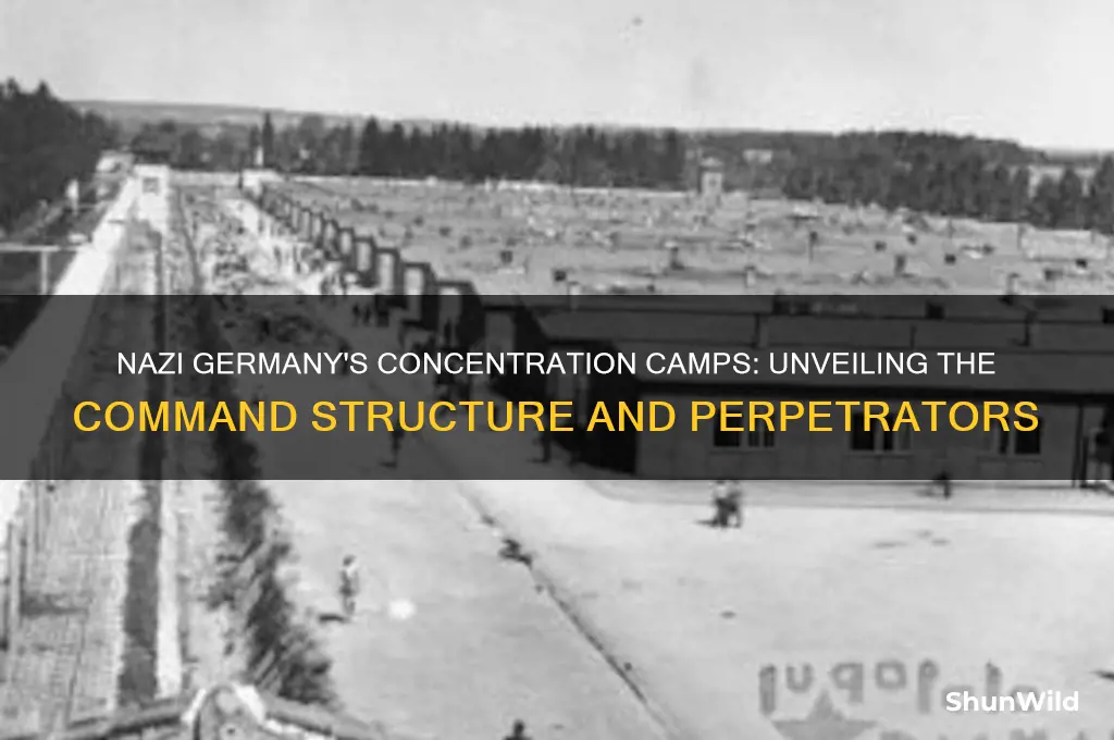 who controlled the concentration camps in nazi germany